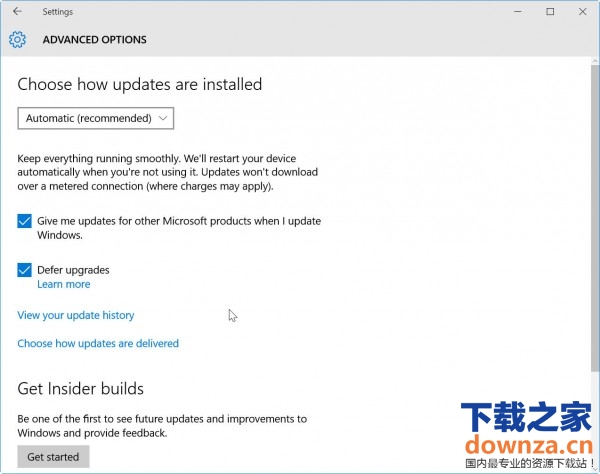 如何延缓阻止Windows 10自动软件更新-下载之