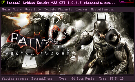 【蝙蝠侠:阿甘骑士修改器二十二项】蝙蝠侠:阿